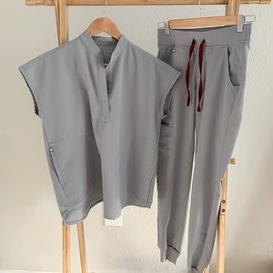 FIGS Cement Grey Limited Edition Scrubs